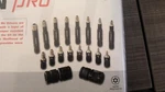 18PC Steelman Tamper Proof Diamond Force Torx Star Bit Socket Driver Set 78764. Fixed Price $26.24.