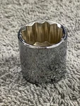 Crescent CDS33N Full Polish Chrome 3/8 In. Drive 12-POINT Sae Socket 7/8. Fixed Price $11.99.