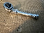 Craftsman 9-4378 3/8" Drive Short Stubby Thumb Wheel Flex Head Ratchet. Fixed Price $34.99.