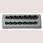 Grey Pneumatic 9714M 1/4" Surface Drive Piece Standard Metric Set. Fixed Price $38.06.