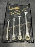 Truecraft Tool #6134 4PC 8 Sizes Reversible Box End Wrench Set High Quality Nice. Fixed Price $72.24.