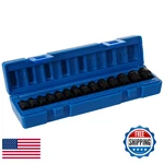 Grey Pneumatic 9714M 1/4" Surface Drive Metric Socket Set Pieces Standard. Fixed Price $56.23.