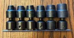 Proto Professional 6-PIECE 1/2"-DRIVE 6-POINT Sae Swivel Impact Socket Set Usa. Fixed Price $79.99.