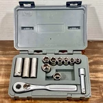 Sears Craftsman Usa 12 Piece Socket Wrench Ratchet Set 3/8 Drive Metric 34787. Fixed Price $27.65.