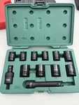 Sata 12-PIECE Socket Set 09009. Fixed Price $29.99.