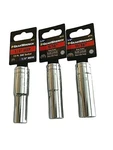 Gearwrench 1/2" Drive 12 Point Sae Deep Sockets 9/16" 11/16" Lot Of 3 - New. Fixed Price $18.94.