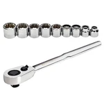 Powerbuilt 10 Piece 3/8-INCH Drive Metric Low Profile Socket Set 642050. Fixed Price $49.95.