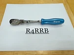 Snap-on Tools Usa 1/4" Drive Pearl Blue Hard Grip Locking Flex Ratchet THLXD72PB. Fixed Price $449.95.