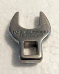 Armstrong Tools 3/8" Drive 11/16" Crows Foot Wrench 11-855 Chrome Usa. Fixed Price $12.95.
