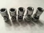 Craftsman 3/8" Shallow Universal 6 Point Socket Set. Chrome Plated Great Tools.. Fixed Price $36.99.