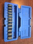 Cornwell CBPI1M 12 Piece 1/4" Drive Bluepower 6 Point Metric Socket Set. Fixed Price $50.00.