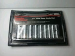 Nos Popular Mechanics 26623 10 Pcs 3/8" Drive Socket Set With Holder Deep Well. Fixed Price $26.25.