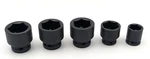 Williams 1" Drive Impact Socket Lot 7-658 7-656 7-660 6-652 6-638. Fixed Price $84.99.