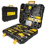 Tool Set With Screwdrivers, Ratchet Wrenches, Socket Hand Saw, Hamm.... Fixed Price $83.48.