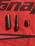 Snap Compatible Set Of I/2 Drive Metric 19-21 1/3 Extension 1/4CAP Socket. Fixed Price $60.00.