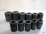 Snap-on IM120-IM320 11PC 6-POINT 1/2 Flank Drive Impact Socket Set. Fixed Price $109.20.