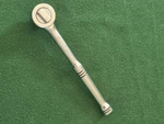 Vintage Husky #20202 -- 1/4" Dr. Ratchet Thumb Wheel Quick Release. Fixed Price $8.95.