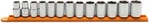13 Pc. 1/2" Drive 6 Pt. Standard Socket Set Metric 80702. Fixed Price $71.26.