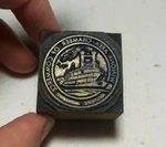Vintage Letterpress Printing Block Winona Area Chamber Of Commerce Minnesota?. Fixed Price $15.00.