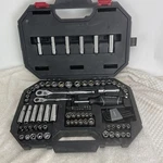Husky Repair Mechanics Tool Set Socket Ratchet Wrenches Drive With Case 94-PIECE. Fixed Price $69.95.