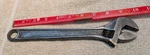 Blue Point Inch Adjustable Wrench GAJ10A 250MM Industrial Black Finish. Fixed Price $24.99.