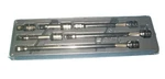 New Snap-on 3/8" Drive 6PC Knurled Wobble Plus Extension Set 206AFXWP Sealed. Fixed Price $204.99.
