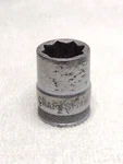 Craftsman Be Knurled Band 1/2 Drive 9/16IN. 8PT Socket. Fixed Price $12.75.
