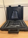 Vintage Craftsman 107 Peice -v- Series Ratchets Socket Metric Sae +wrenchs Usa. Fixed Price $152.99.