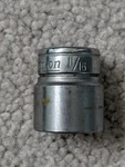 Snap On F-221 11/16" Socket 3/8" Drive 12 Point. Fixed Price $6.32.