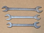 Vintage Blue Point Supreme Lot Of 3 Open Wrench Set S2024, S2224, S2428 Usa. Fixed Price $25.00.