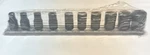 Snap-on Tools New 10PC 1/4" Drive Point Shallow Impact 3/16-9/16 Socket Set. Fixed Price $84.88.