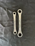 Snap-on Tools R2428A 3/4 7/8" & R1618 1/2-9/16 12-POINT Ratcheting Box Wrench. Fixed Price $30.00.