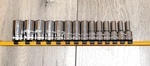 Gearwrench 14 Piece 3/8" Drive, Point Mid Length Socket Set, Metric #80554S-06. Fixed Price $88.34.