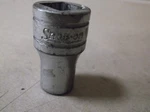 Snap-on 1/2 DRIVE7/16-INCH 12-POINT Shallow Socket Made Usa SW-141. Fixed Price $12.00.