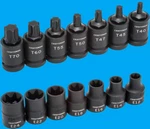 Craftsman 14 Piece Impact E-torx Bit Socket Set 1/2" Drive T40-T70 E12-E24. Fixed Price $79.95.