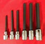J5441-6XL Proto 1/2" Drive Pc Sae Extra Long Hex Bit Socket Set 9/16". Fixed Price $108.44.