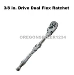 3/8" Inch Drive Super Flexible Bent Ratcheting Socket Wrench Tool. Fixed Price $35.95.