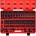 Neiko 02448A 1/2" Drive Master Impact Socket Set, 65 Piece Deep & Shallow. Fixed Price $182.76.