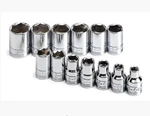 Sk Professional Tools 3/8" Drive 13 Piece Metric 6 Point Socket Set W/rail. Fixed Price $134.50.