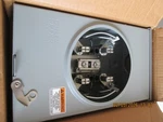 Eaton UHTTRS202BCH Meter Socket - 200A/600V/1P3W/N3R Unused. Fixed Price $75.00.