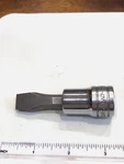 Snap On No. SW32E, 1/2" Flat Tip/slotted Screwdriver Socket, Usa 1998. Fixed Price $23.99.