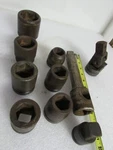 Williams Armstrong Snap-on 8 Impact Sockets 1 Inch Drive-swivel-extension. Fixed Price $270.00.