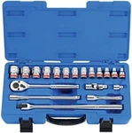 Kt Pro Tools 19 Piece 1/2" Drive Socket Set Sae A4503SR 6 Point Calvan Brand New. Fixed Price $24.49.