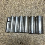 Craftsman 9,12,13,14,15,17,19 Mm 6PT Deep 3/8 Drive Set Usa. Fixed Price $19.99.