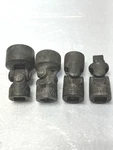Vintage Plomb Proto 4-PIECE Universal Joint Socket Set 3/4" 11/16" 9/16" 3/8" Sw. Fixed Price $42.50.