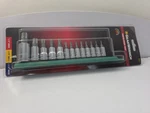 Gearwrench 13PC S2 Tamper-proof Torx Star Bit Socket Set W/ Rail T7 T60 #80725. Fixed Price $69.99.