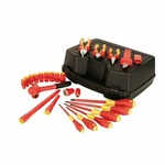 Wiha 31495 24 Piece Insulated Socket Set 3/8" Drive - Sae. Fixed Price $737.98.