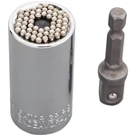 Gator Grip 3/8 In. Universal Socket With Power Drill Adapter. Fixed Price $15.95.