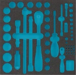 Hazet 2K 2-COMPONENT Soft Foam Liner Empty For Box To Choice. Fixed Price $110.21.