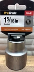 1-5/16" Pro-grade 3/4" Drive 12-POINT Cr-v Socket, 16208, New, Free Us Ship. Fixed Price $11.99.